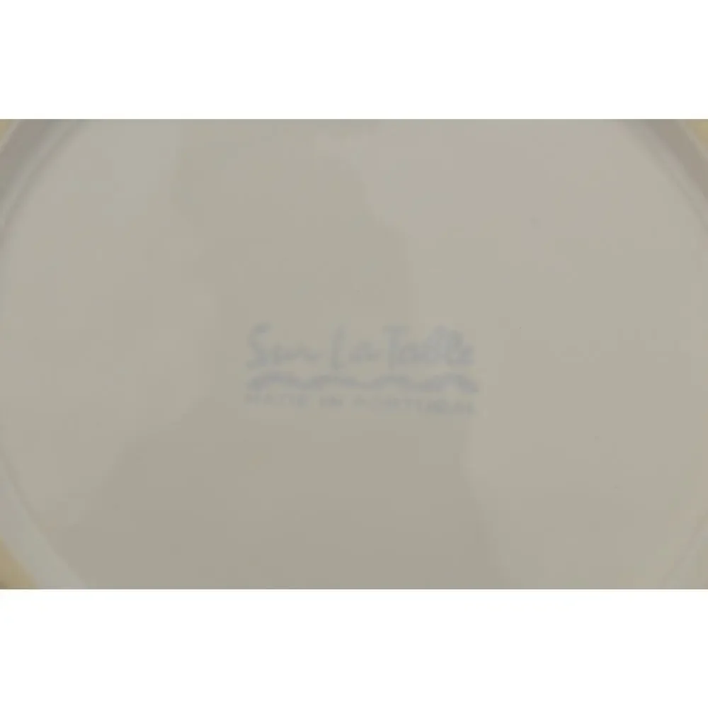 Sea La Table Portugal White Seashell Scallop Dinner Plates 10